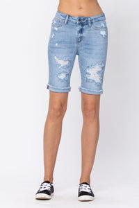Judy Blue Bermuda Light Wash