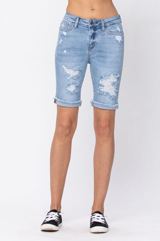 Judy Blue Bermuda Light Wash
