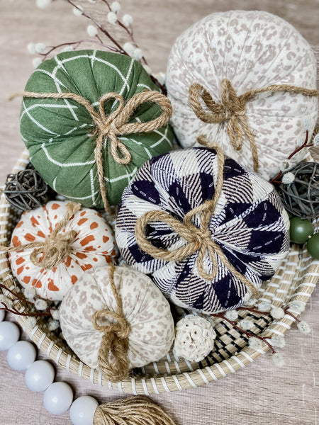 Cloth Pumpkins