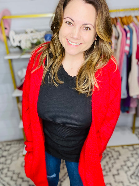 POL Red Cardi