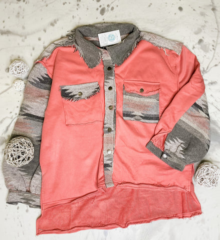 Girlie Graze Shacket
