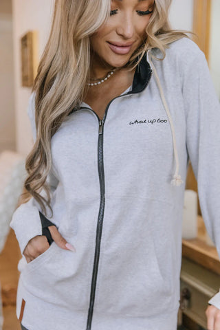 Ampersand Ave Halloween Boo Full Zip