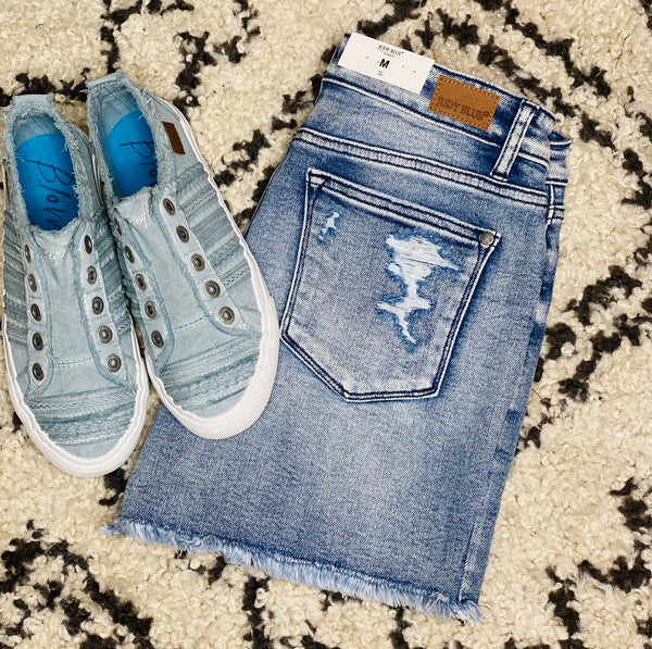 Judy Blue Georgia Grace Shorts