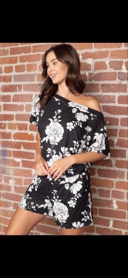 Floral Buttery Soft Romper