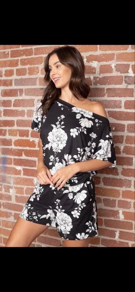 Floral Buttery Soft Romper
