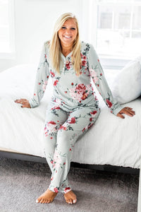 Shelly Sage Floral Loungeset
