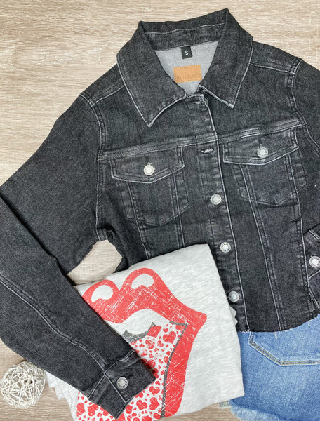Judy Blue Midnight Dancing Denim Jacket