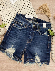 Judy Blue High Waist Destroy Shorts