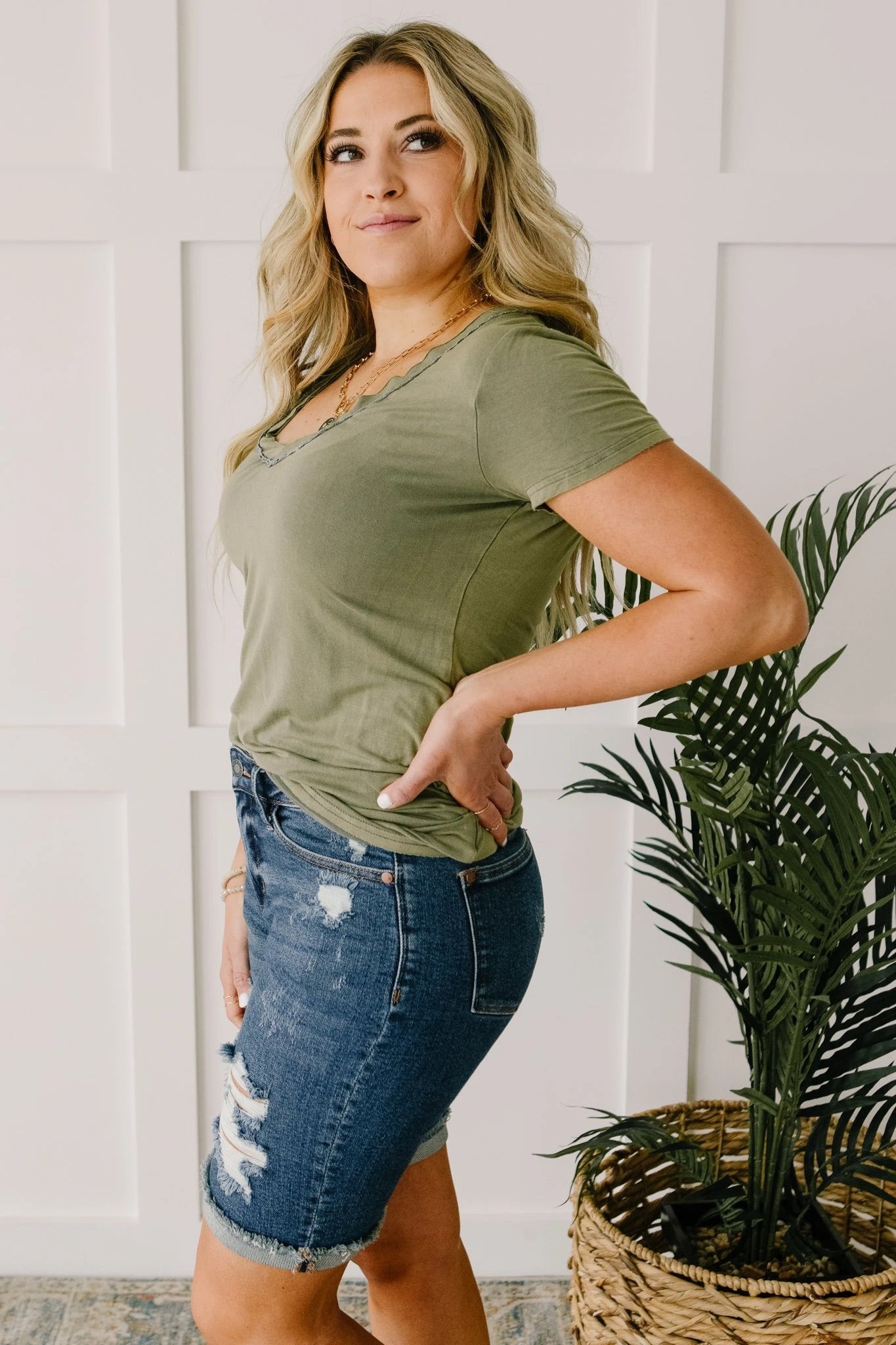 Andy POL Top Olive