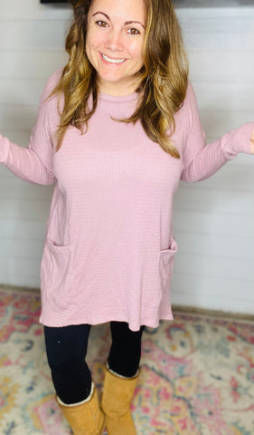 Waffle Pockets Tunic