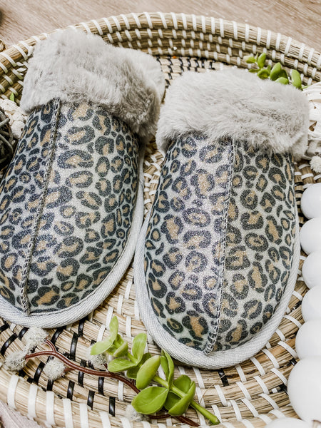 BF Leopard Diggy Slippers