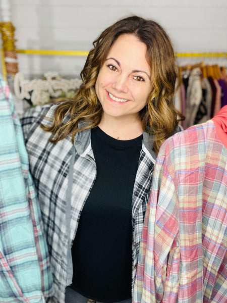 Lightweight Flannel Shacket