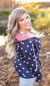 The Red White Blue Zip up