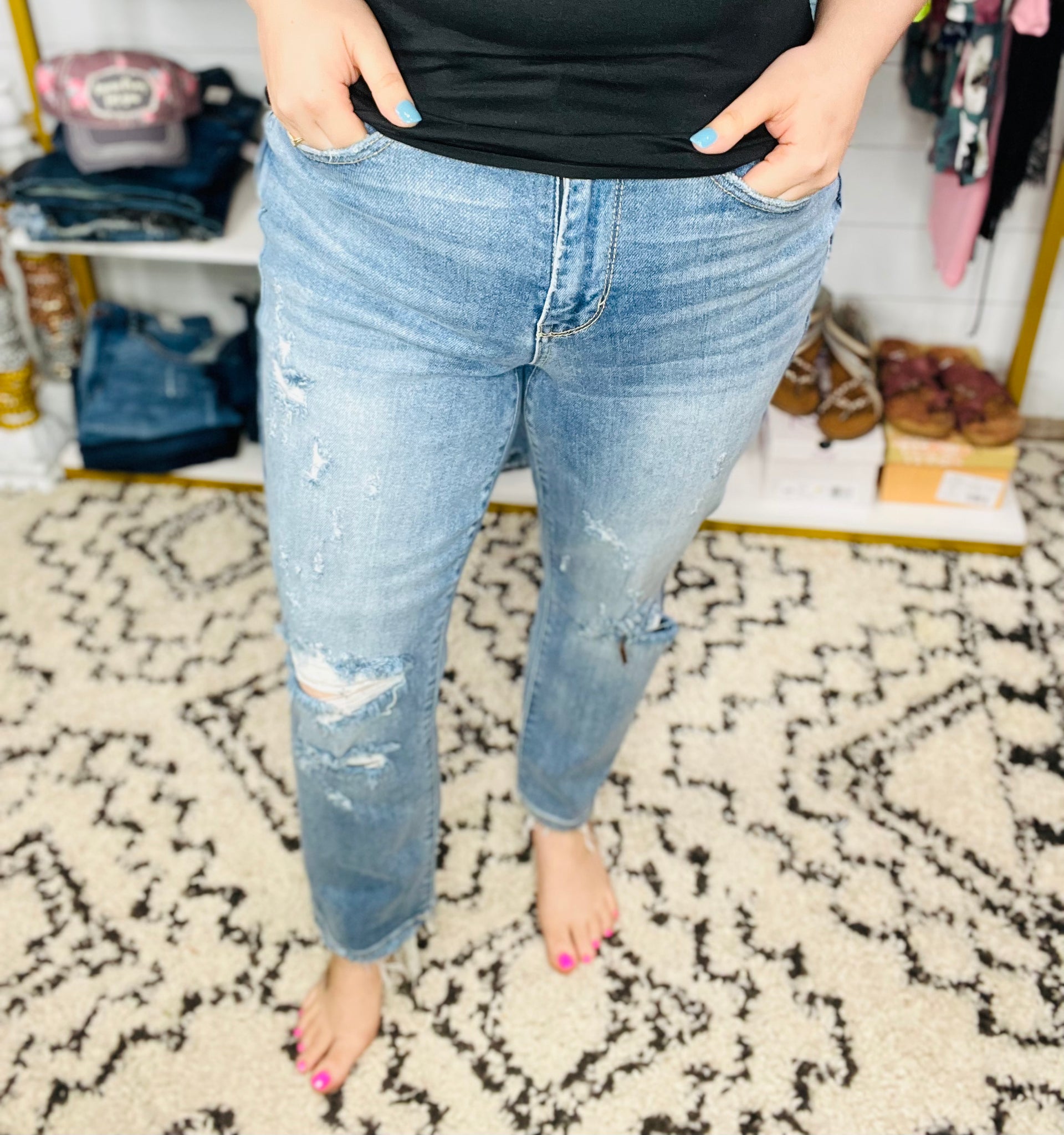 Judy Blue Bringin Back 90s Straight Leg