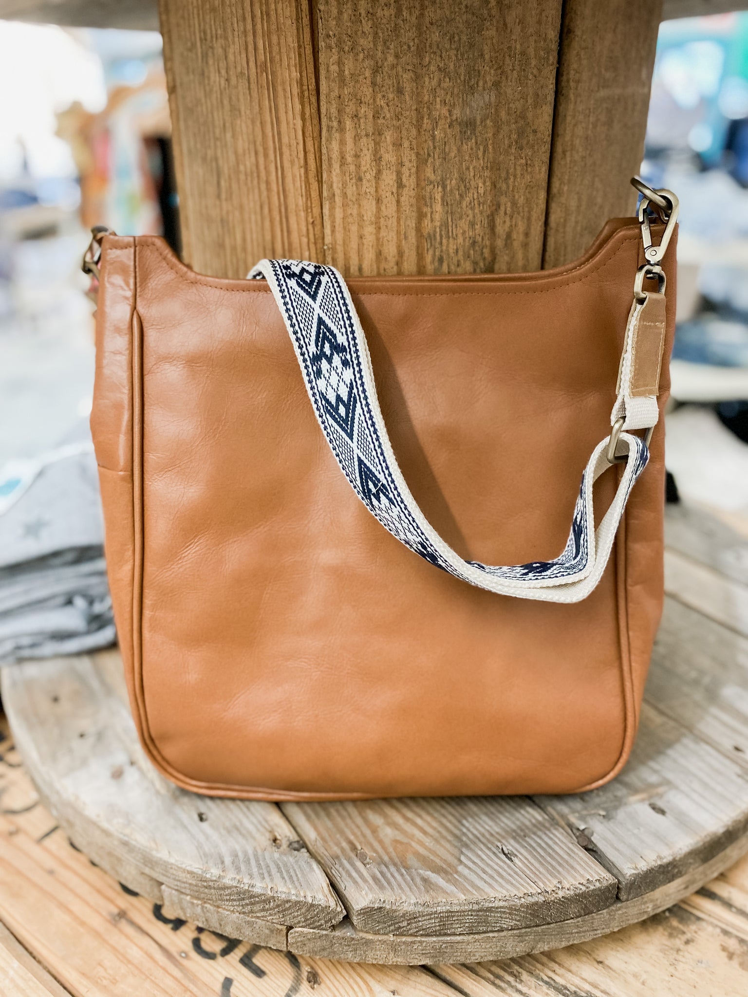 Linda Messenger Bag:  Aztec
