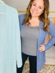 Bonnie Waffle Cardigan