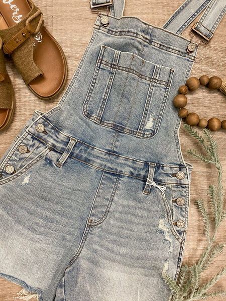 Judy Blue Overall Shorts