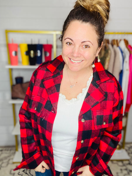 Simply Southern Plaid Shacket