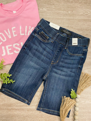 Judy Blue Biker Bermuda Pull On
