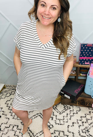 Coastal Stripe Dress