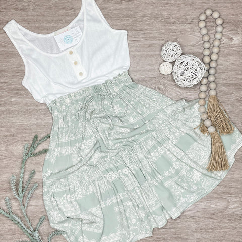 Pointelle Bohemian Dress