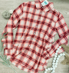 POL Strawberry Wine Flannel