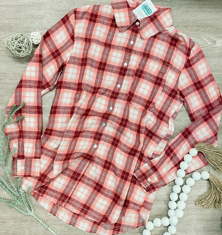 POL Strawberry Wine Flannel