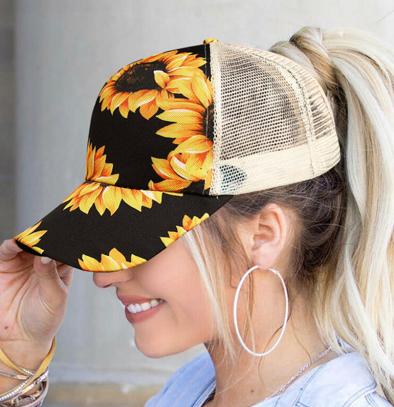 Sunflower Ladder Hat