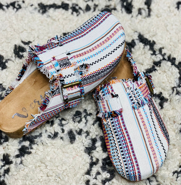 Very G Picnic Mules