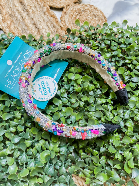 Headbands of Hope:All That Glitters Multi & Silver