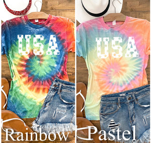 USA Tie DyeTee