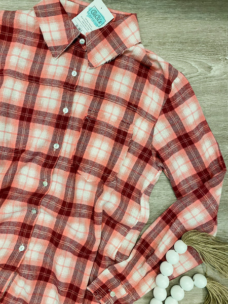 POL Strawberry Wine Flannel