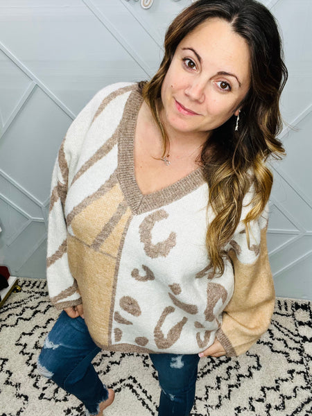 Catch Me Camel Sweater