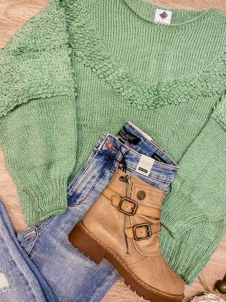 A Little Puff Sweater