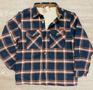 Men Sherpa Shacket