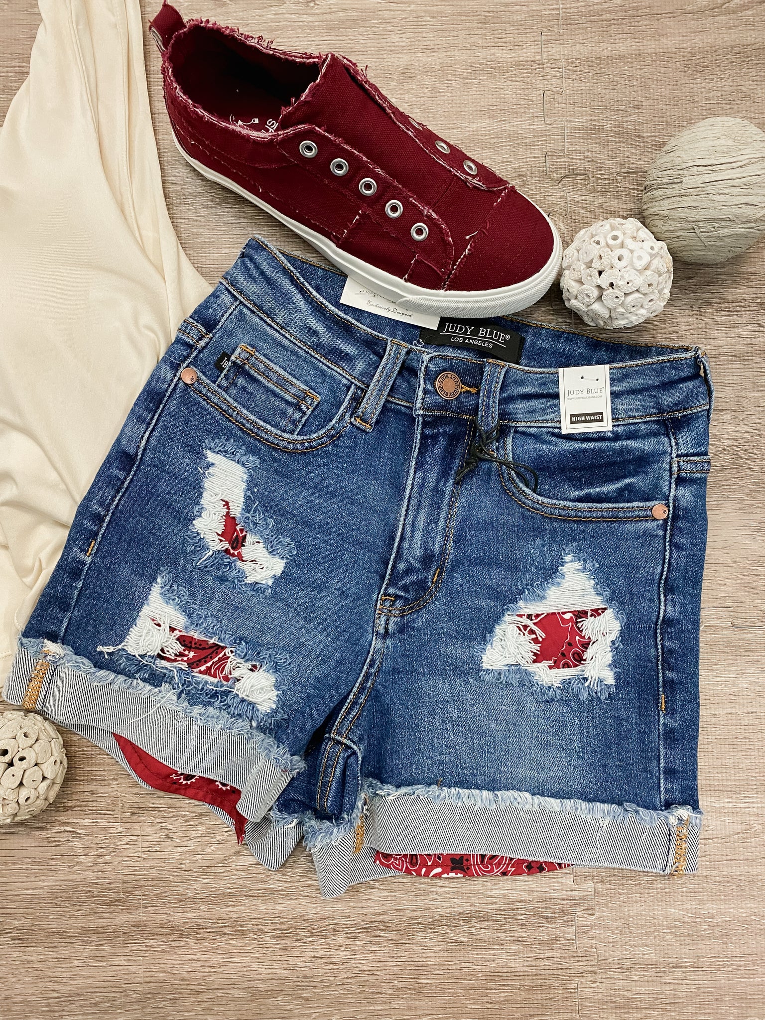 Judy Blue Boot Scootin Shorts