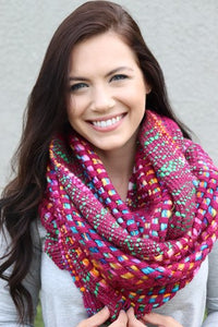 Infinity Scarf Pink