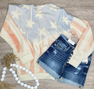 Salute to Old Glory Vintage Pullover