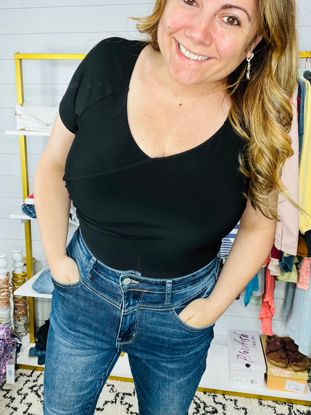 Classy Crossover Bodysuit