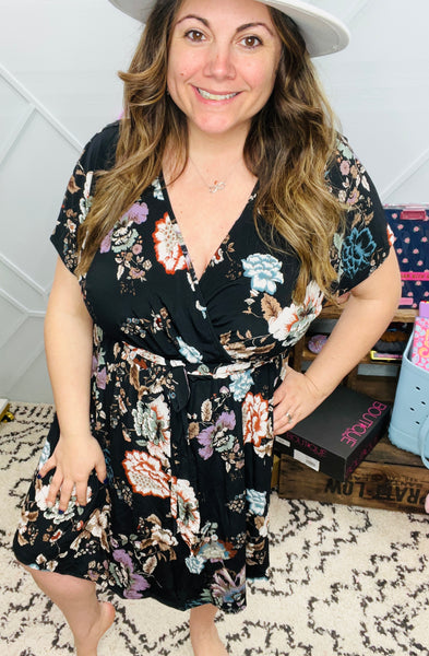 Swing In Floral Dress