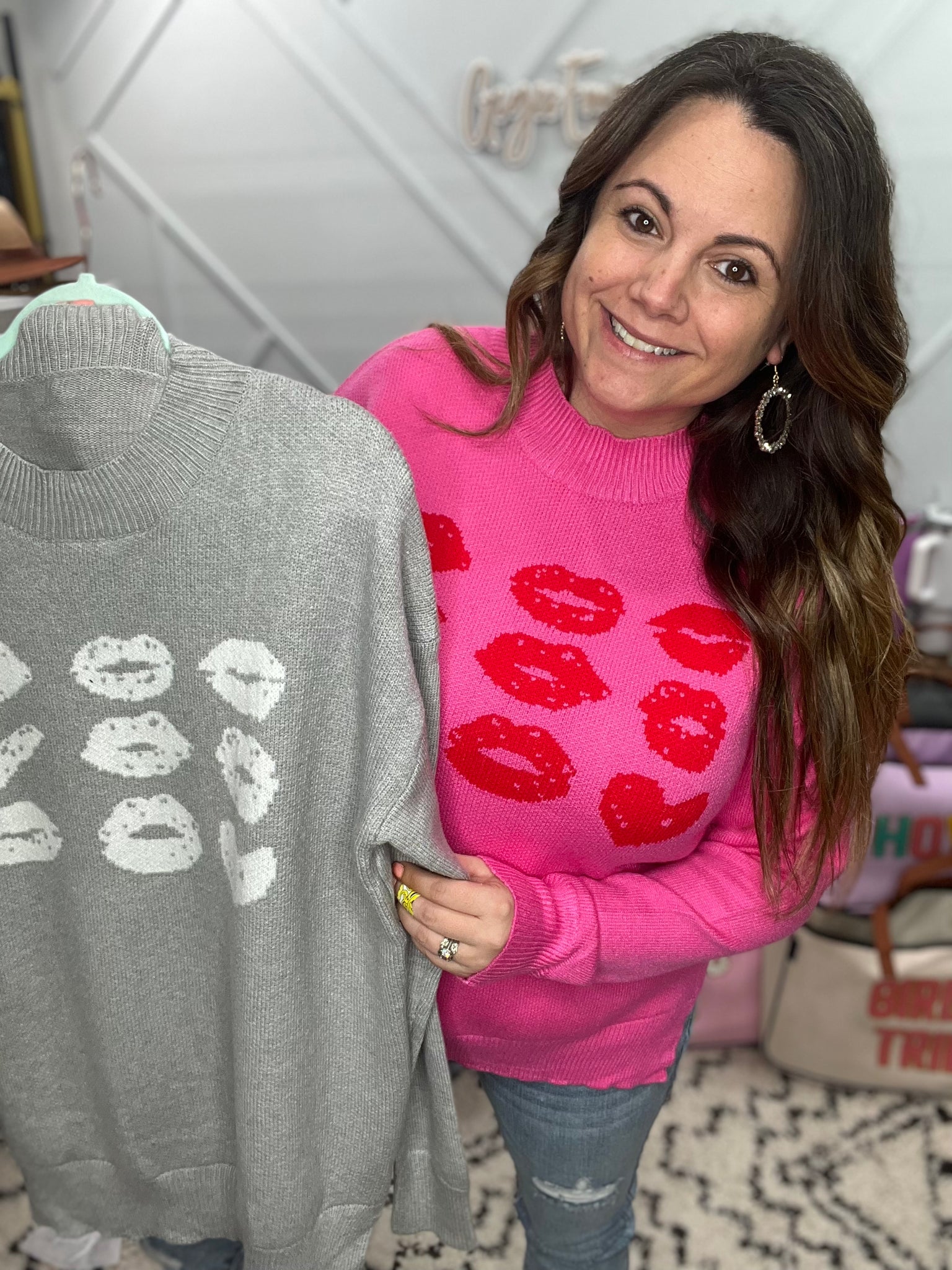 Lolly Lips Sweater