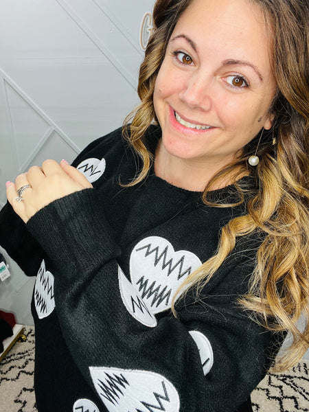 Beating Hearts Sweater