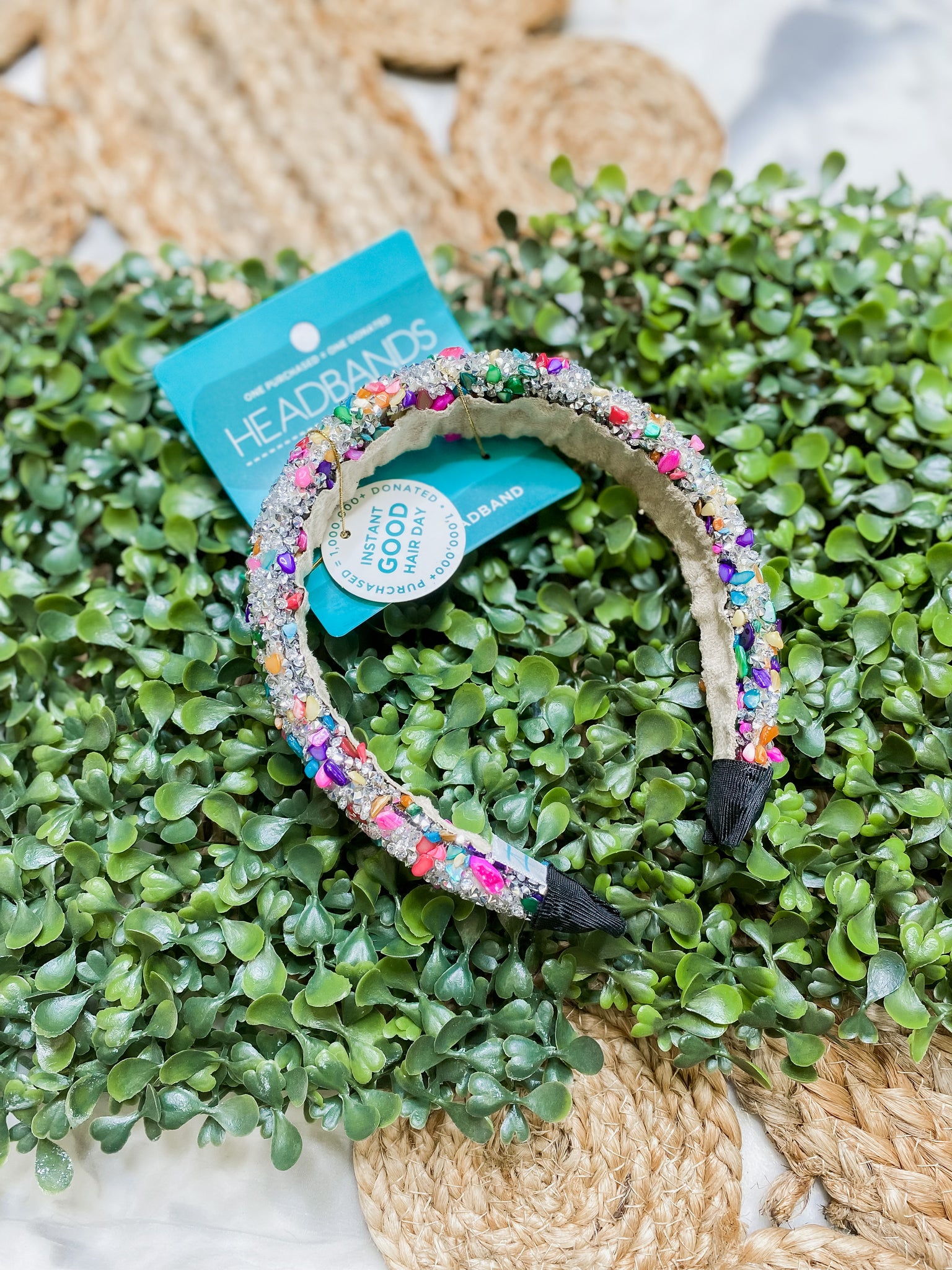 Headbands of Hope:All That Glitters Multi & Silver