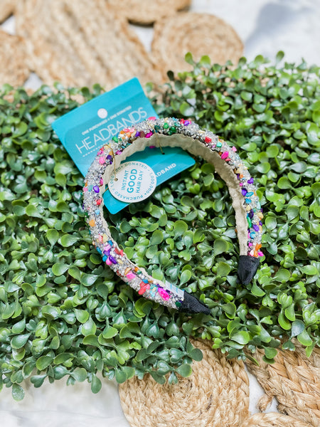 Headbands of Hope:All That Glitters Multi & Silver