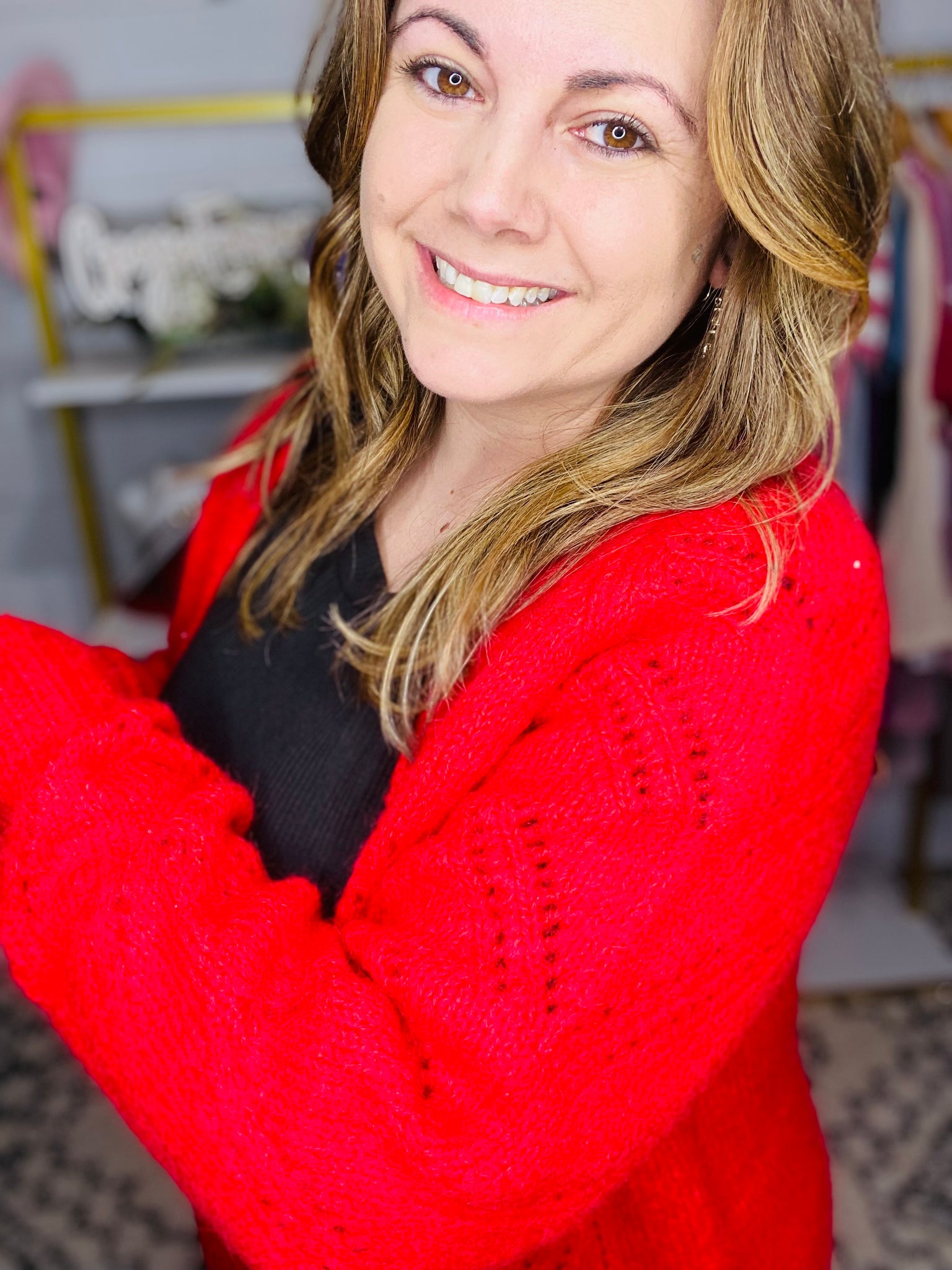 POL Red Cardi