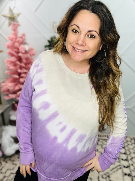 Forgiven Tie Dye Crew Pullover