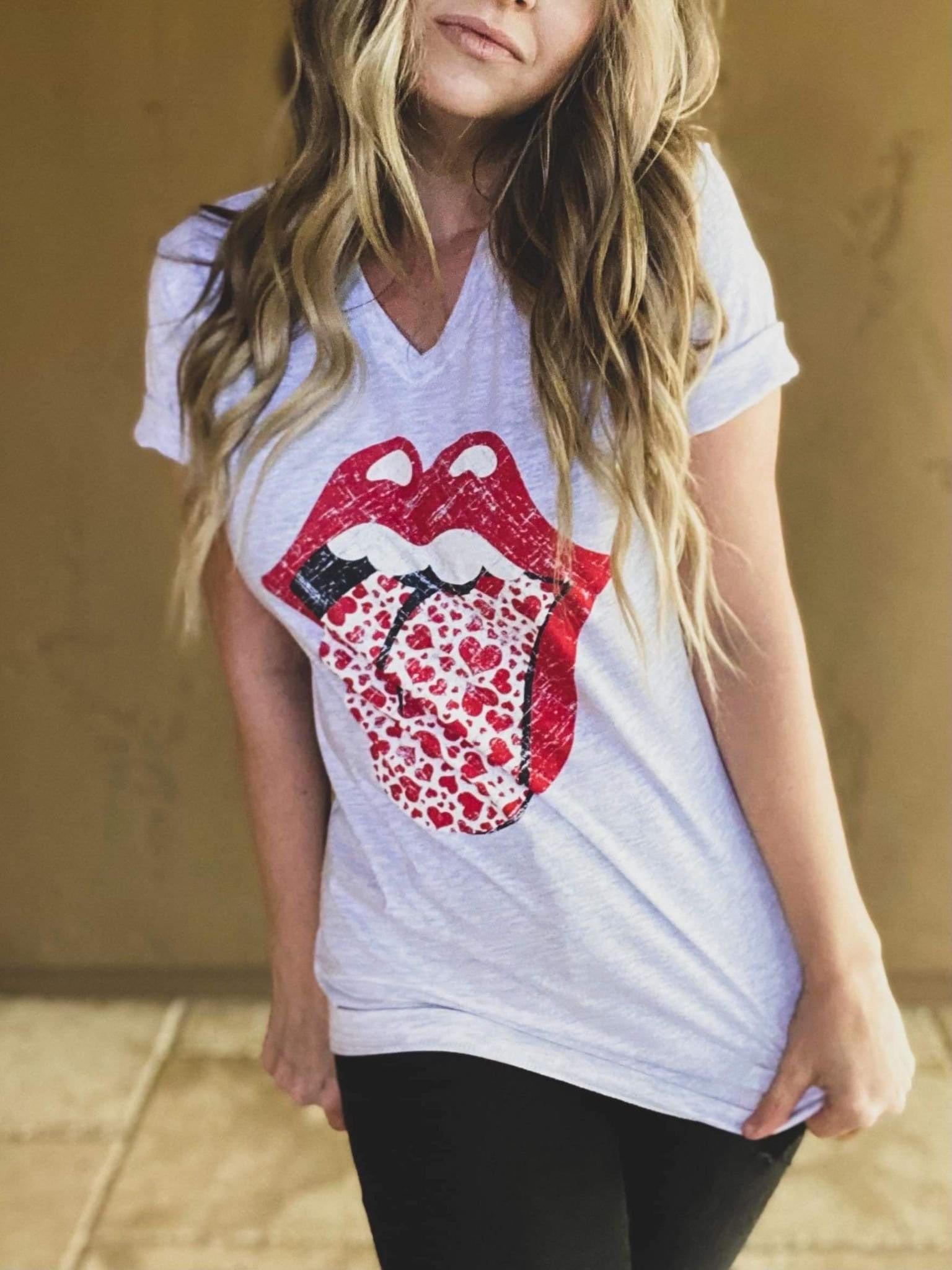 Lips Full of Hearts