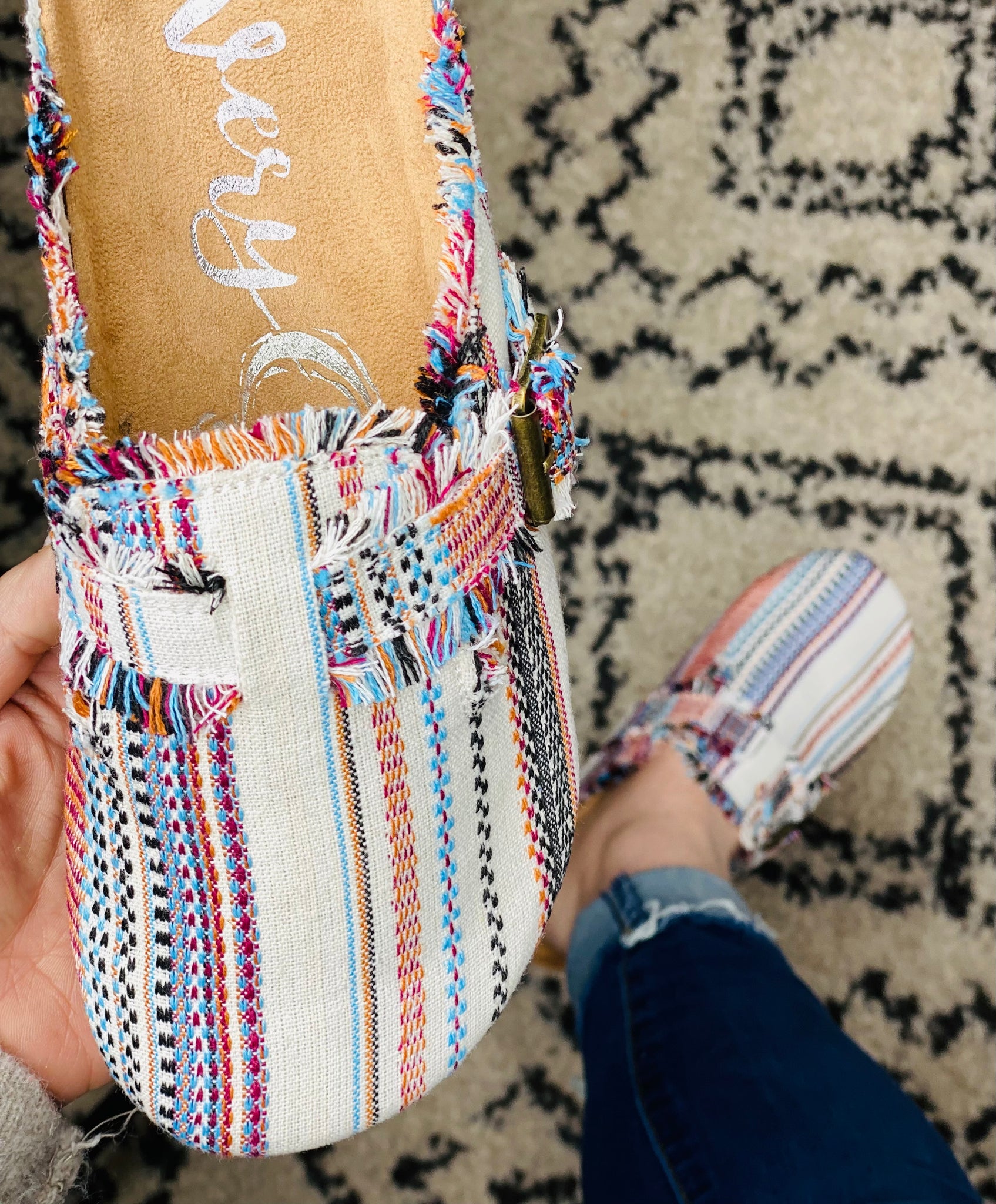 Very G Picnic Mules