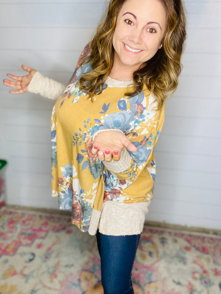 Oatmeal Floral Vibes