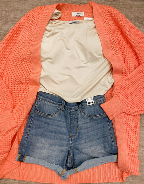 Judy Blue Pull a Fast One Light Denim Shorts